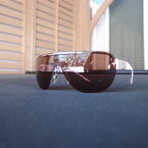 JUST CAVALLI JC139/S SHIELD SUNGLASSES--WITH HARD CASE.